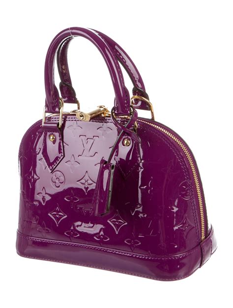 louis vuitton vernis tote bag|Louis Vuitton alma bag price.